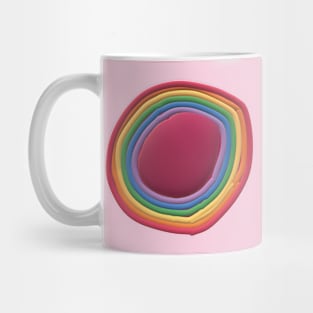 Rainbow Lollipop Mug